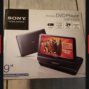 Sony 9" portable DVD player